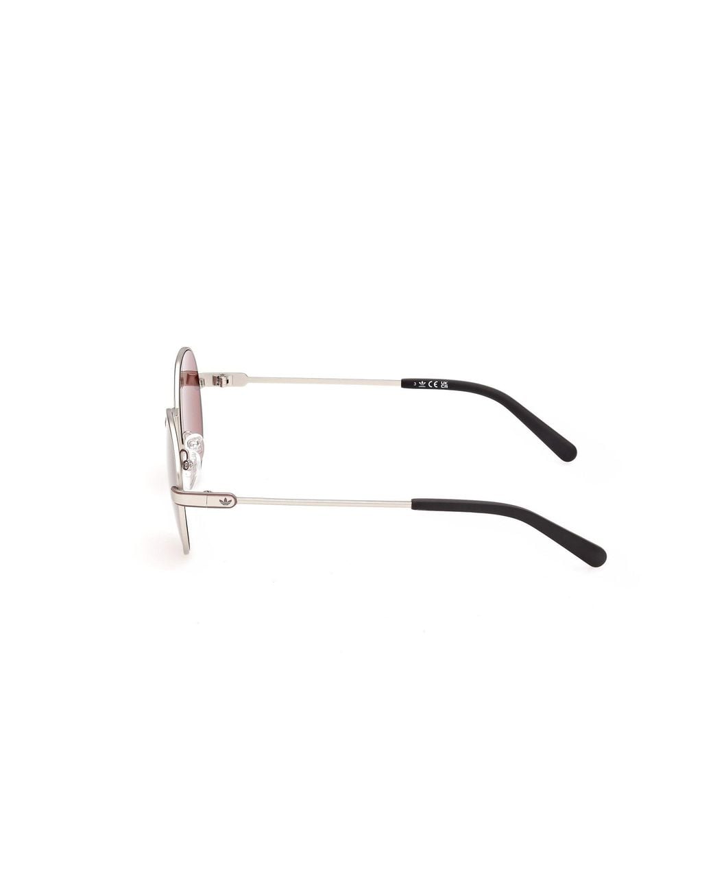 Adidas Originals Black Or0153 17S Sunglasses Injected Bordeaux Round Normal