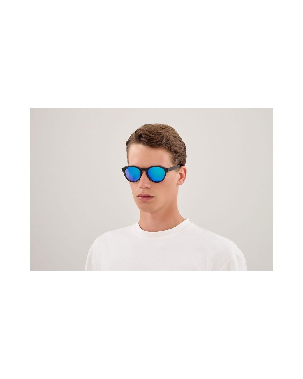 Maui Jim Black Mj0364S 004 Sunglasses Bio-Injected Round