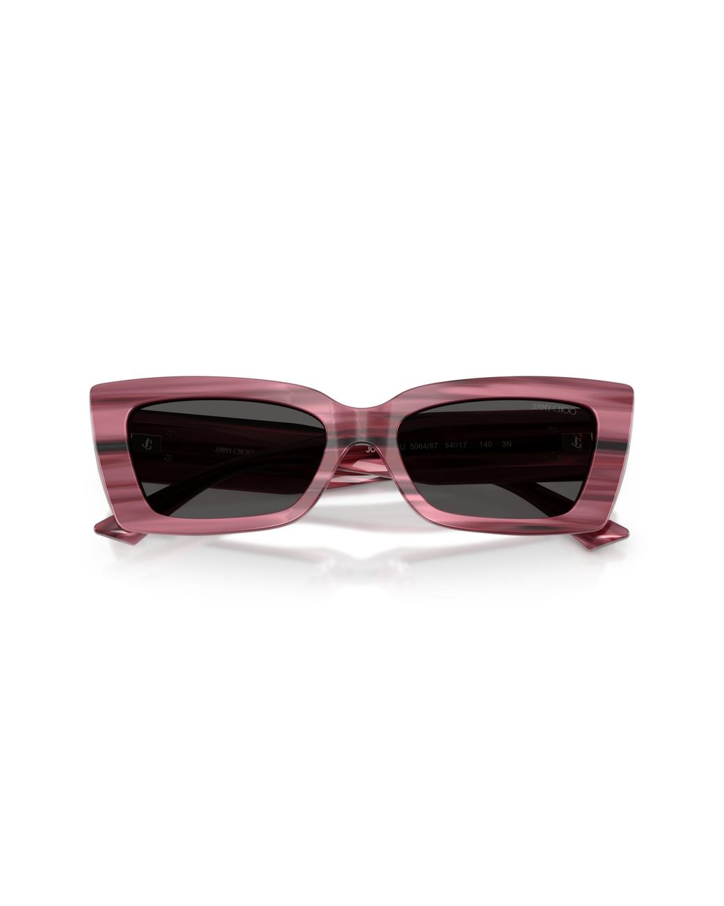Jimmy Choo Black Jc5037Bu 506487 Sunglasses Acetate Cat Eye Normal