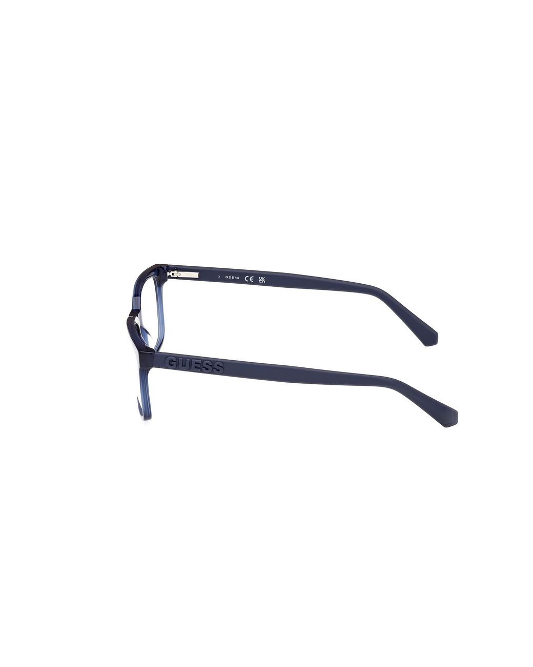 Guess Black Gu50391 1 Optical Frames Acetate Squared Normal for men
