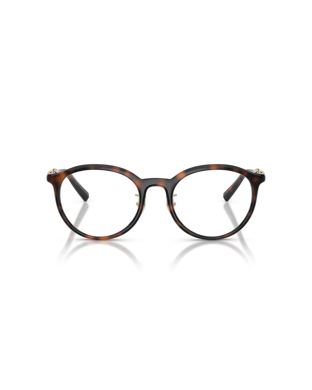 Tiffany & Co Black Tf2304D 8015 Optical Frames Injected Transparent Round Normal