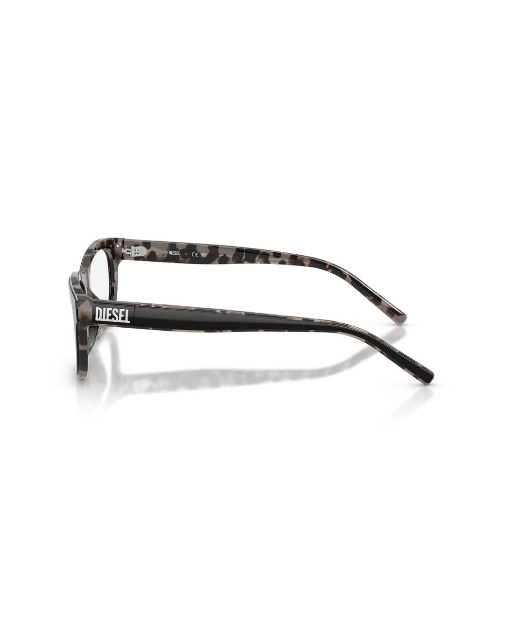DIESEL Black Dl4027U 2068 Optical Frames Acetate Transparent Squared Normal