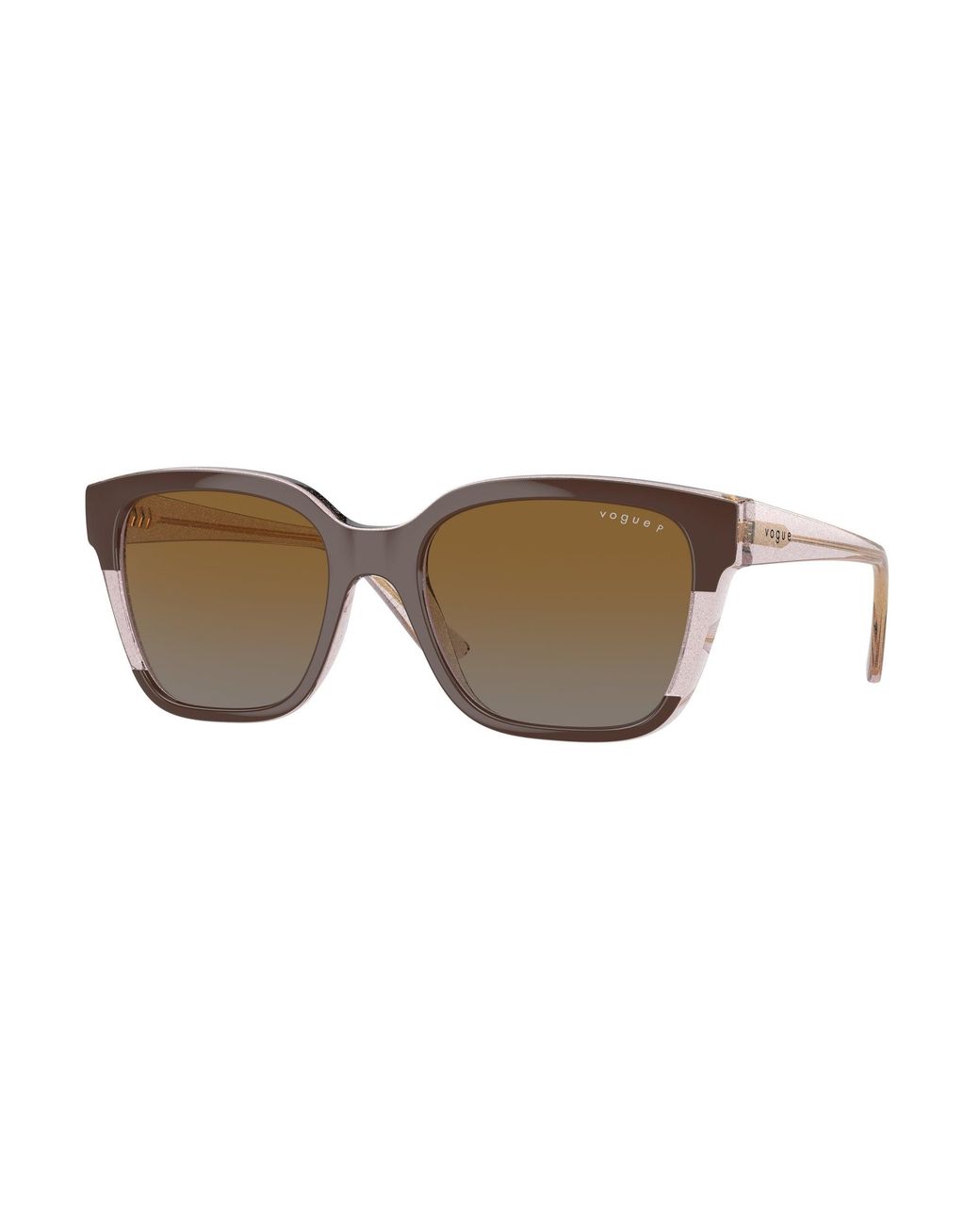 Vogue Eyewear Black Vo5558S 3136T5 Sunglasses Nylon Squared Polarized Shaded
