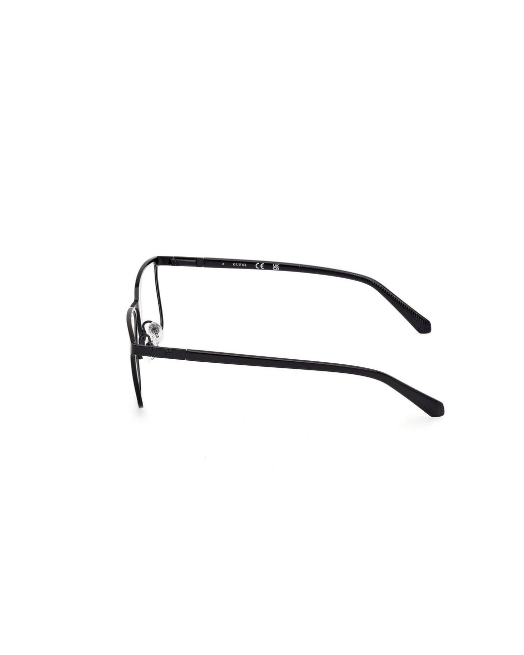 Guess Black Gu50243 2 Optical Frames Metal Squared Normal for men