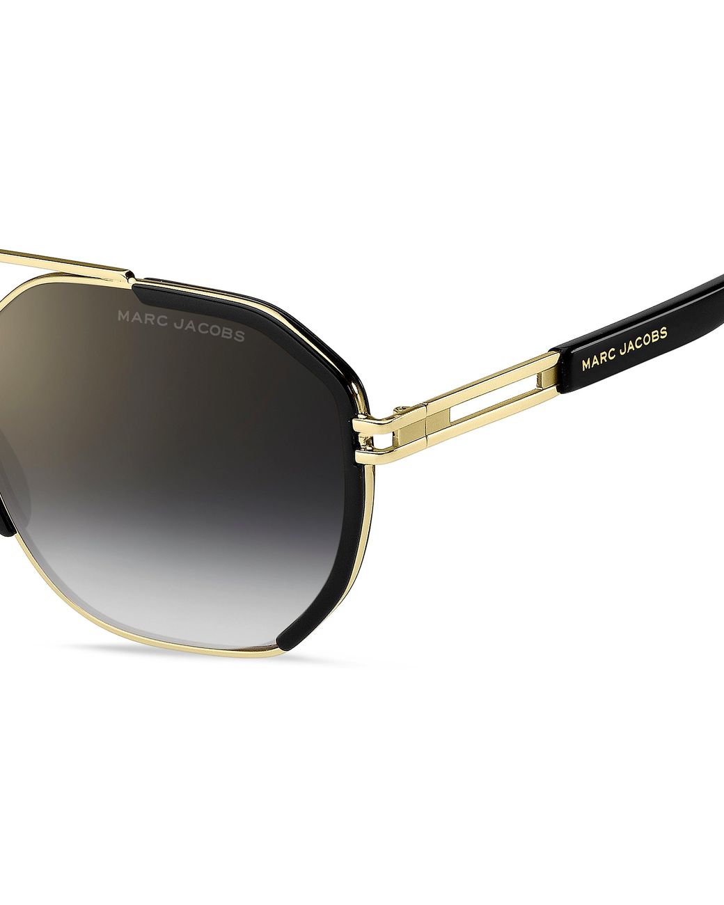 Marc Jacobs Black Marc 749/S Rhl/Fq Sunglasses Metal/ Pilot Mirrored Shaded for men