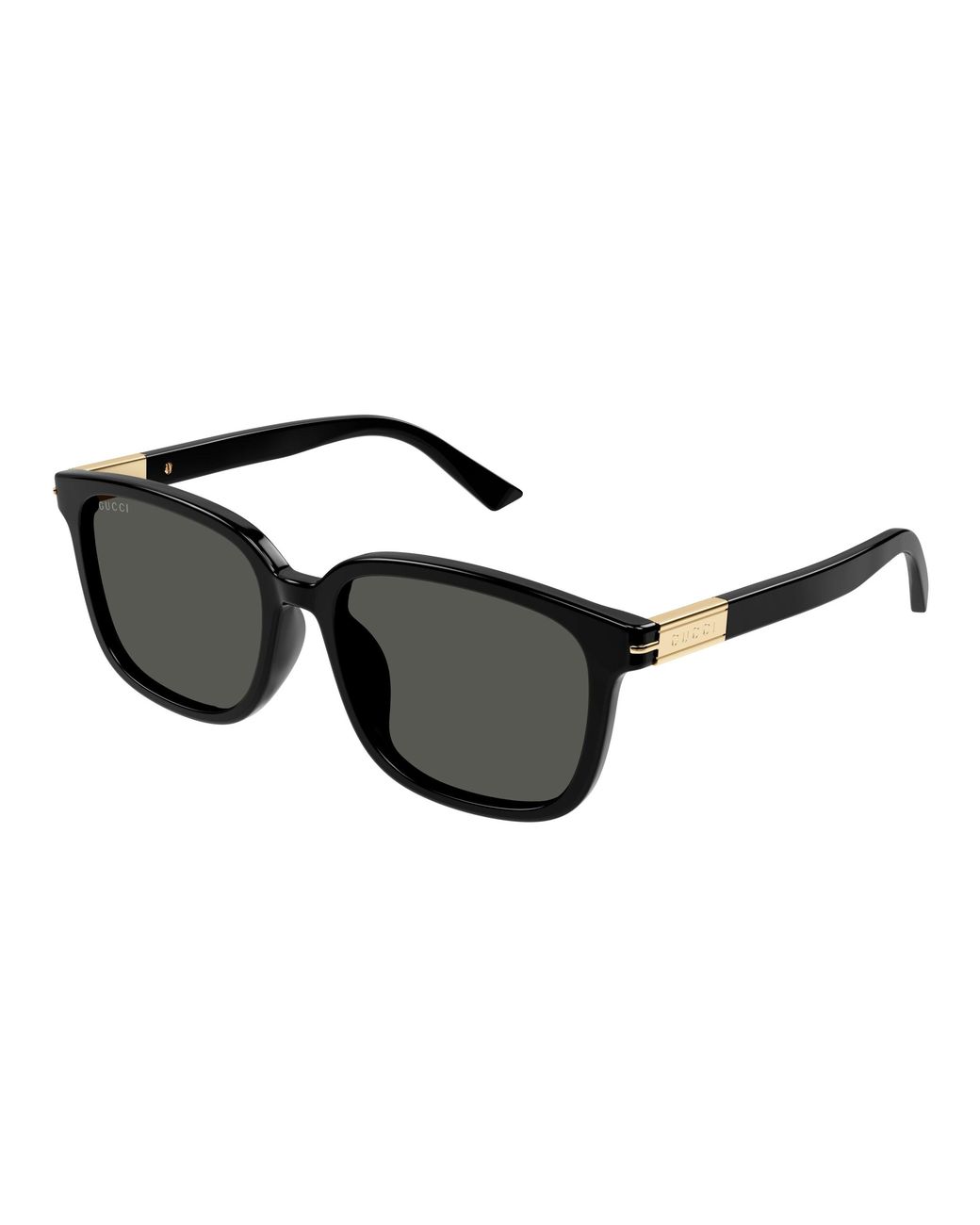 Gucci Black Gg1505Sk 001 Sunglasses Acetate Squared for men