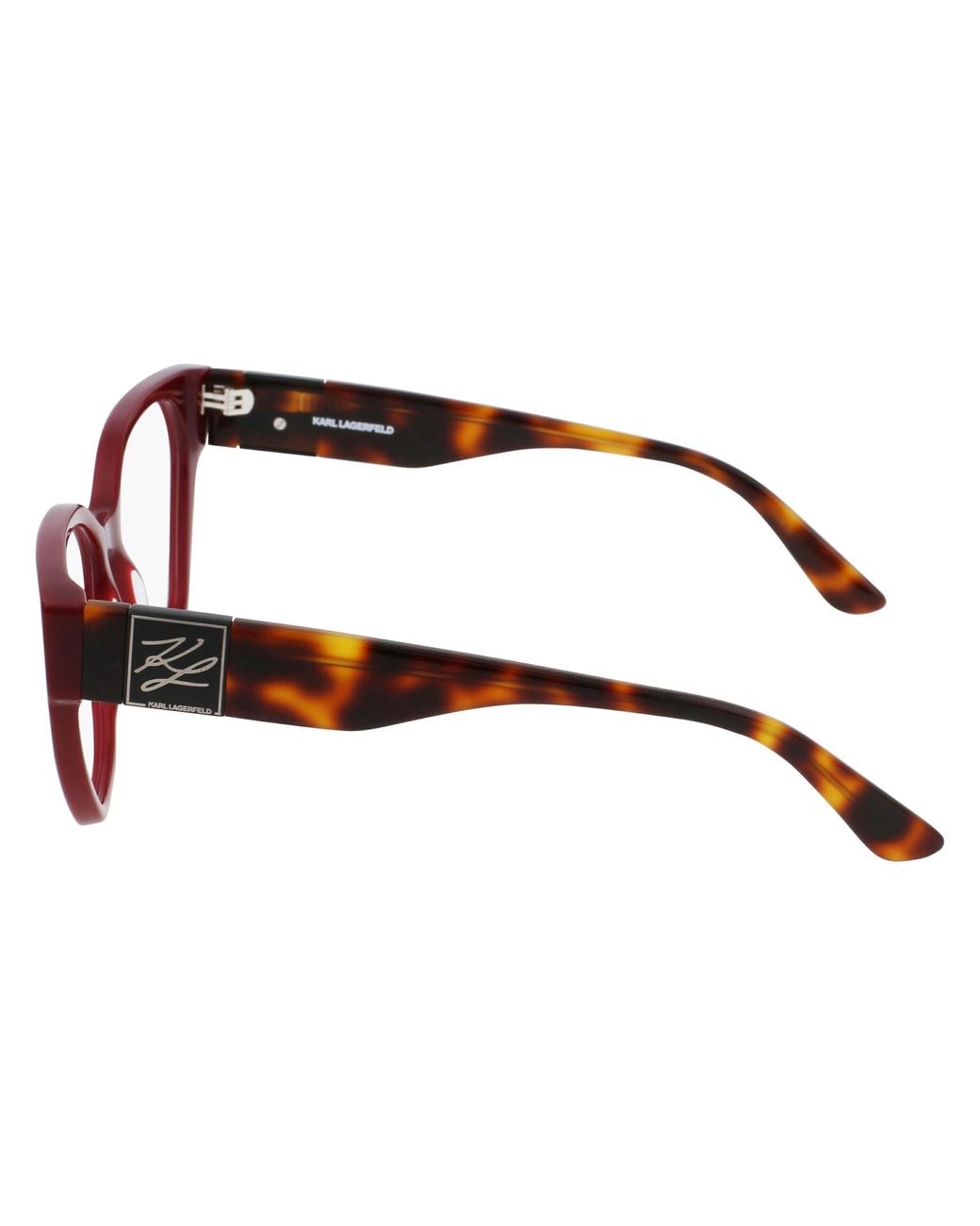 Karl Lagerfeld Black Kl6053 604 Optical Frames Acetate Squared Normal Normal