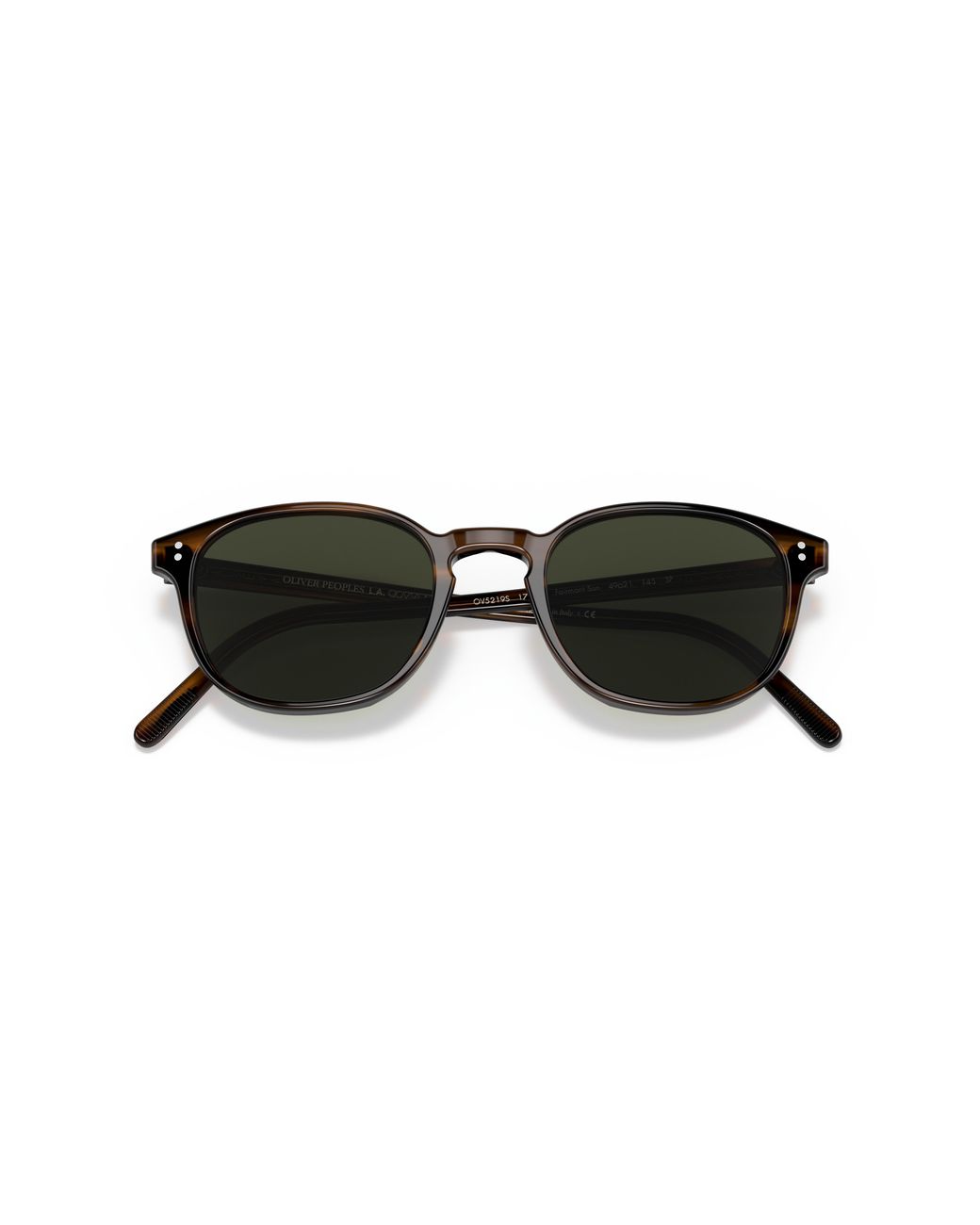 Oliver Peoples Black Ov5219S Fairmont Sun 1724P1 Sunglasses Acetate Squared Polarized for men
