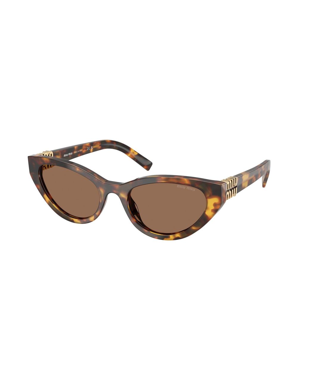 Miu Miu Black Mu A04S 14L60M Sunglasses Acetate Butterfly Normal