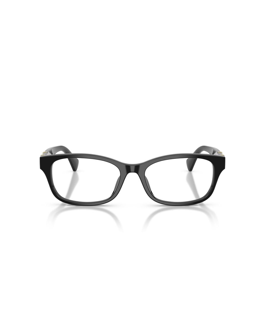 Ralph Lauren Black Ra7201U 5001 Optical Frames Acetate Transparent Squared Normal