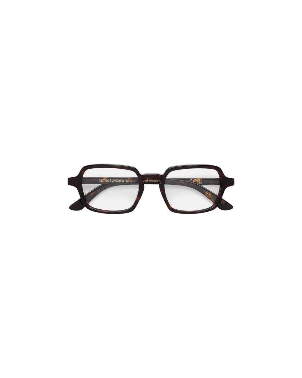 Retrosuperfuture Black Dpb Numero 141 Optical Frames Acetate Squared