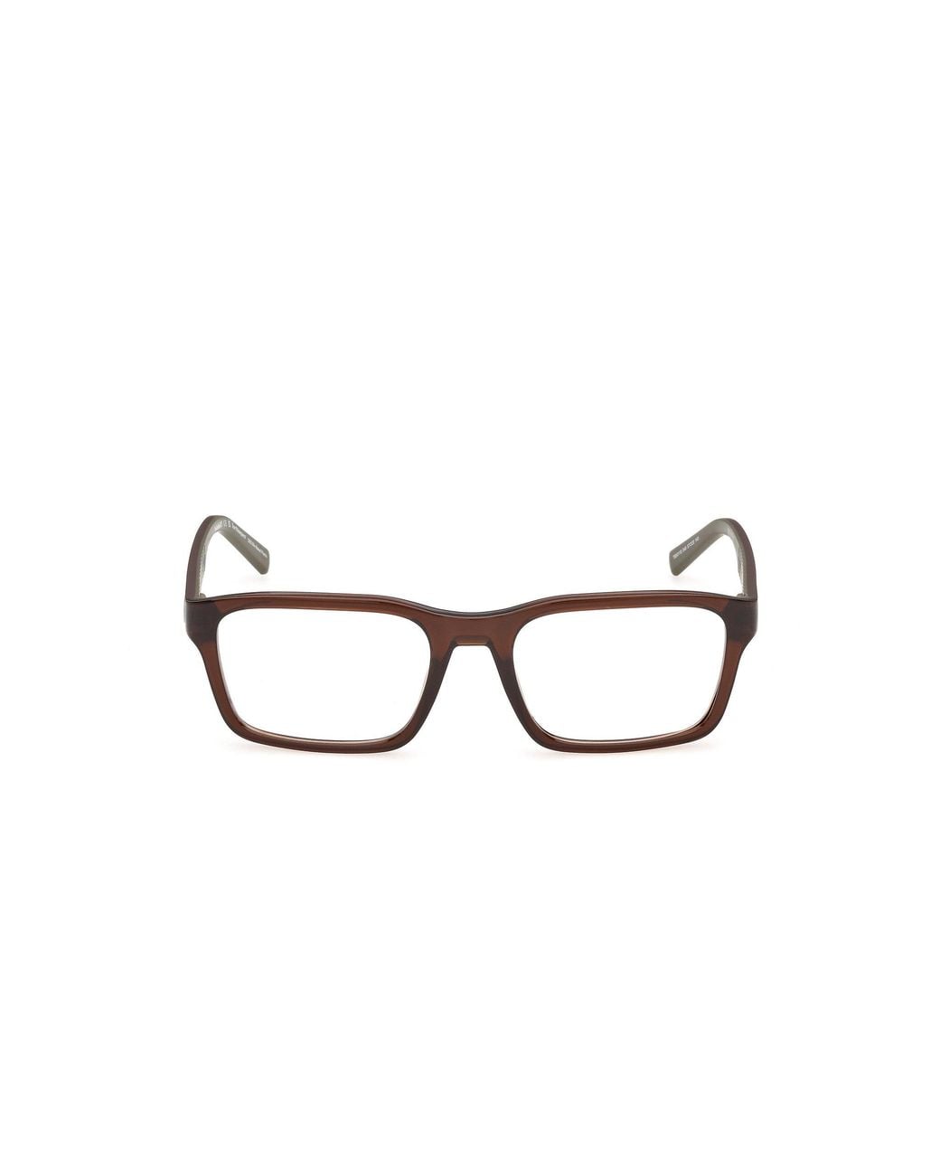 Timberland Black Tb50118 48 Optical Frames Injected Squared Normal for men