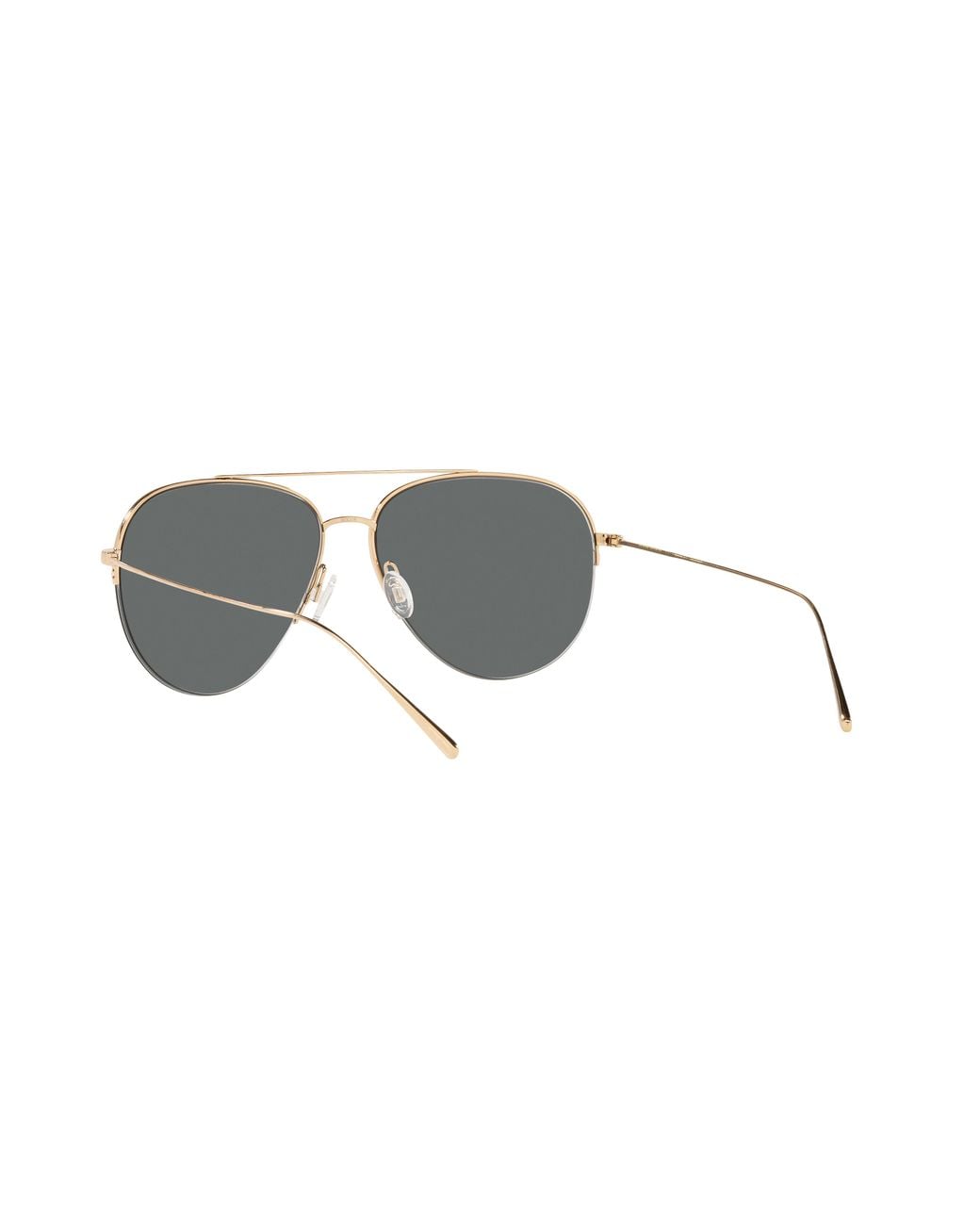 Oliver Peoples Black Ov1303St Cleamons 529281 Sunglasses Titanium Pilot Polarized