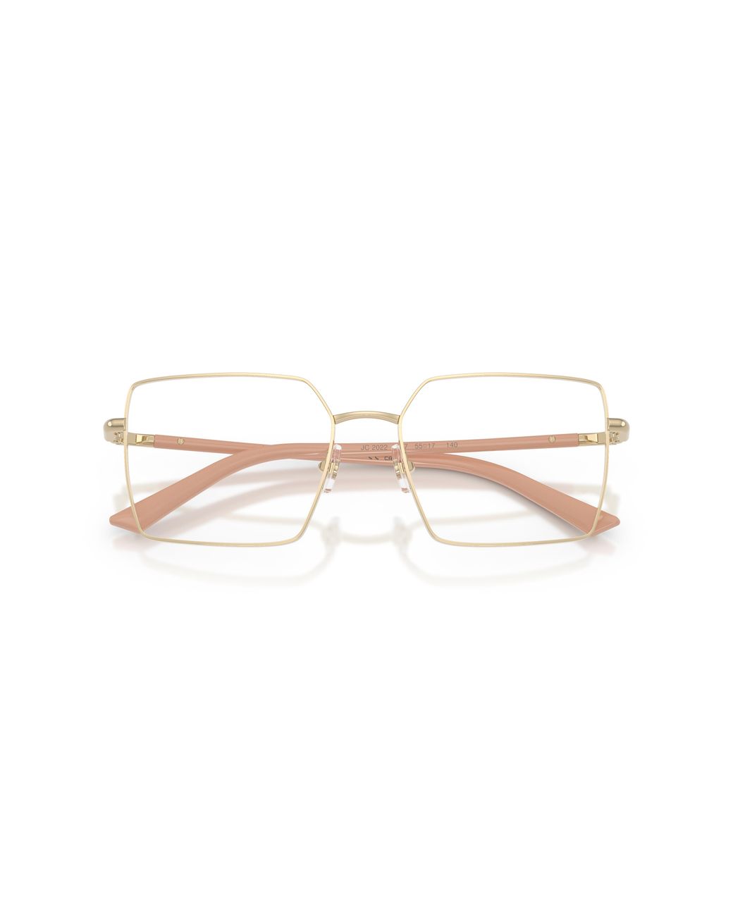 Jimmy Choo Black Jc2022 3027 Optical Frames Metal Transparent Squared Normal