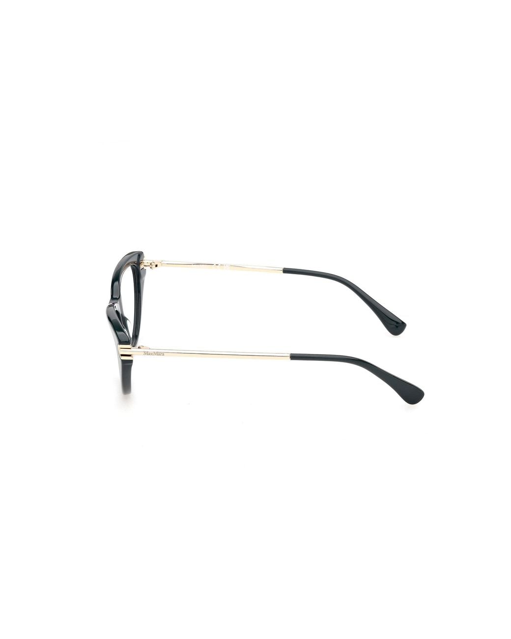 Max Mara Black Mm5254 96 Optical Frames Acetate Mask Normal