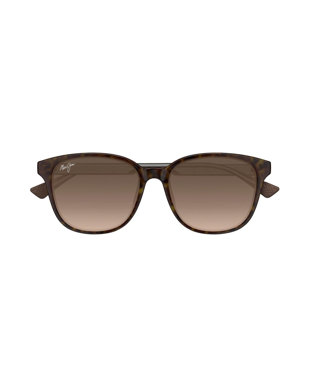Maui Jim Black Mj0647Sa 002 Occhiali Da Sole Bio-Iniettato Bronzo Rotonda