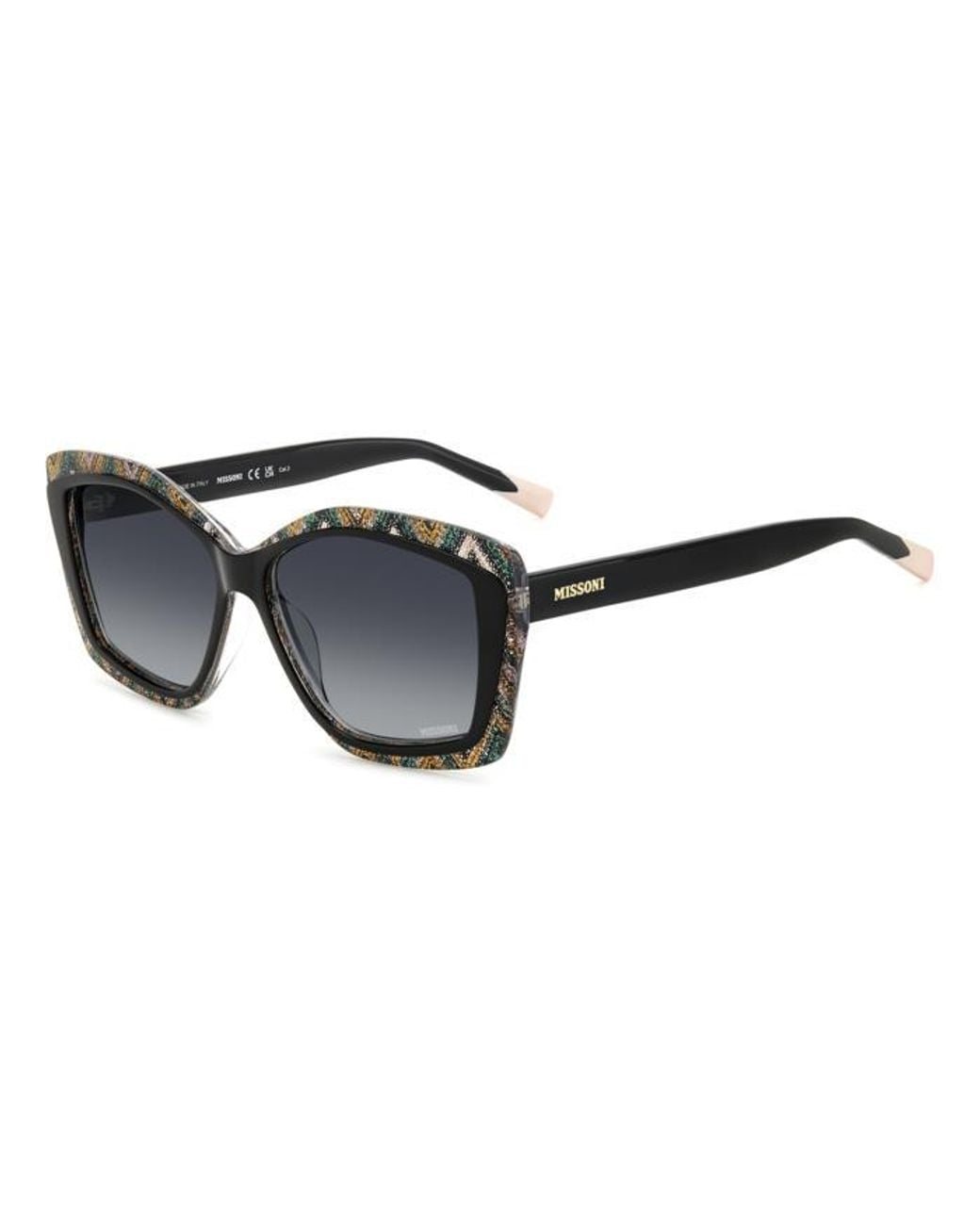 Missoni Black Mis 0187/G/S Ohc/9O Sunglasses Acetate Geometric Shaded