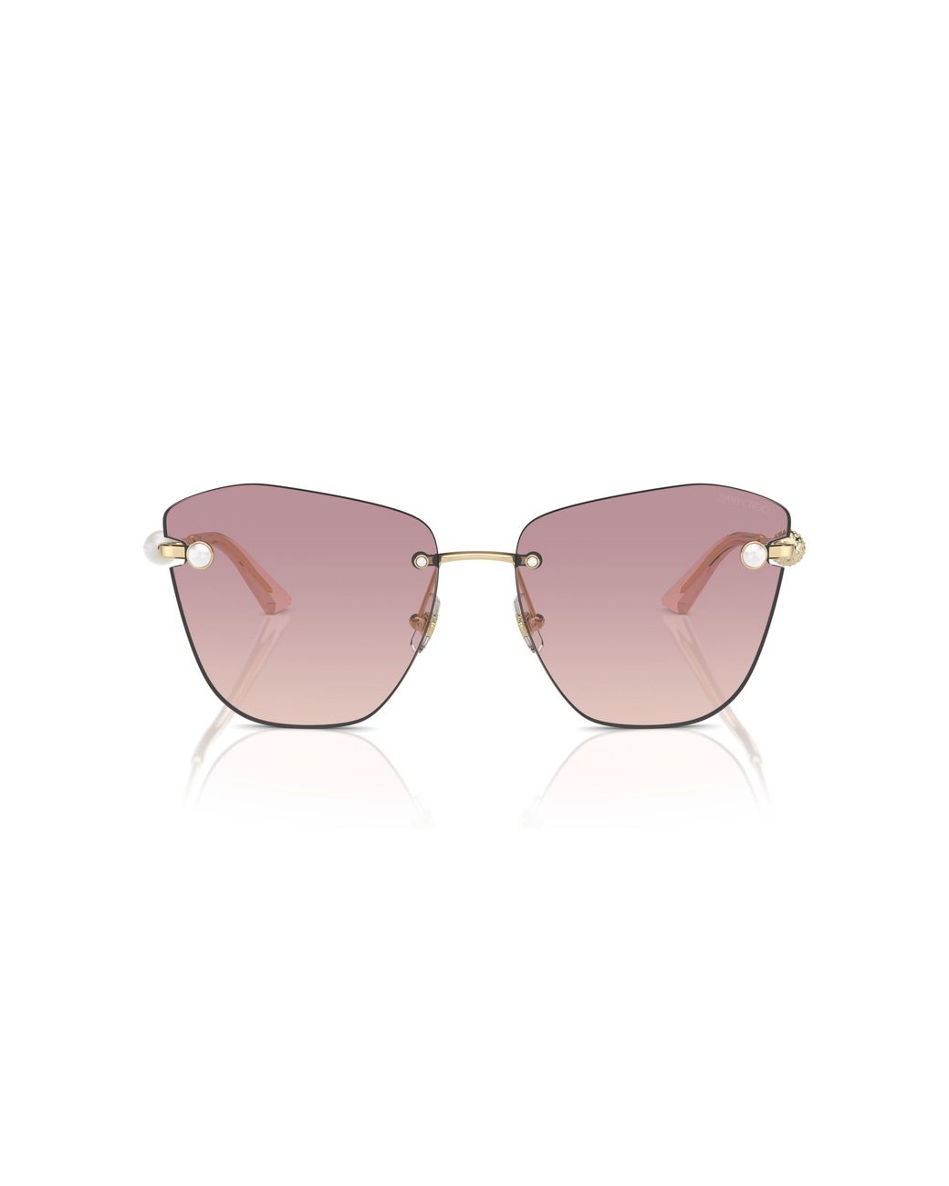 Jimmy Choo Black Jc4004Hb 300668 Sunglasses Metal Butterfly Normal Shaded