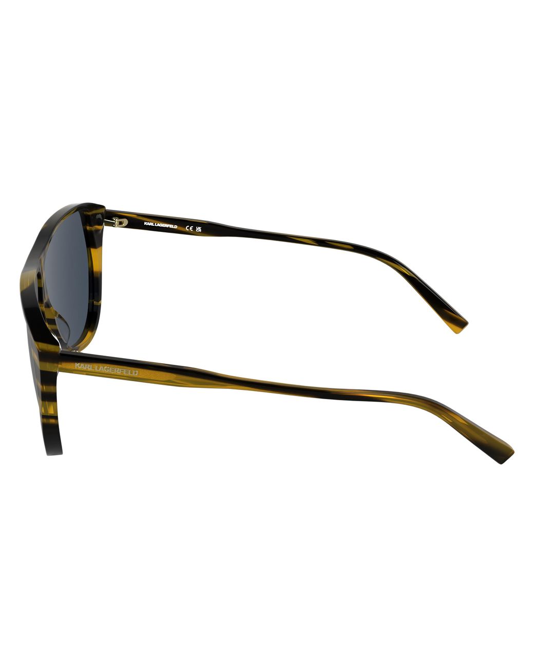 Karl Lagerfeld Black Kl6227S 008 Sunglasses Acetate Pilot Normal