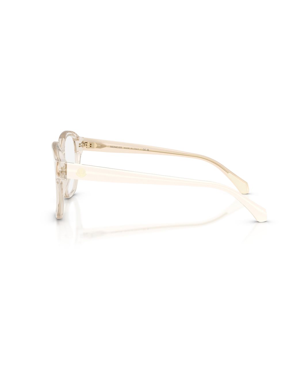 Moncler Black Me2027 3003 Optical Frames Acetate Transparent Pillow Normal
