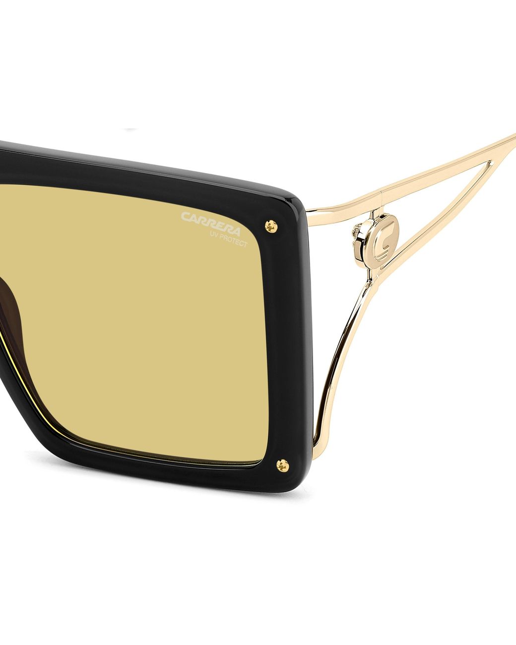 Carrera Black Ca Unica/Se 71C/Hw Sunglasses Acetate Squared Normal
