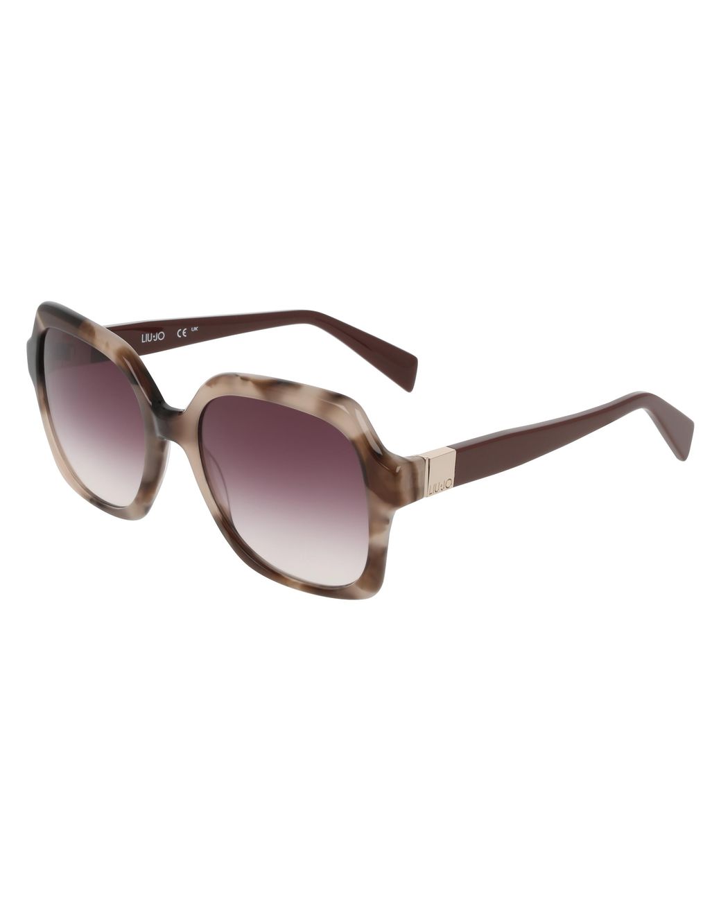 Liu Jo Black Lj811S 281 Sunglasses Acetate Bordeaux Squared Normal