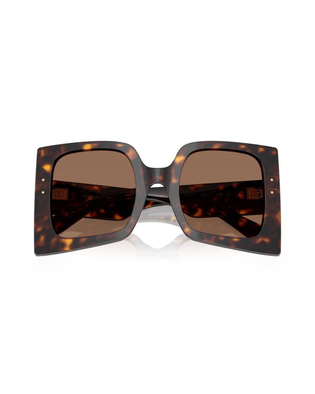 Dolce & Gabbana Black Dg4490 502/73 Sunglasses Acetate Squared Normal