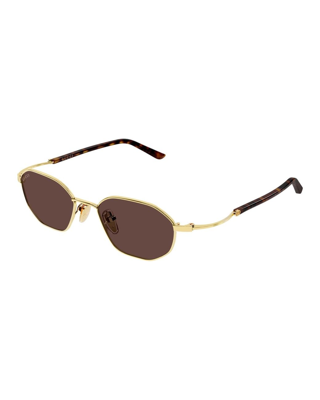 Gucci Black Gg2257S 002 Sunglasses Metal Geometric