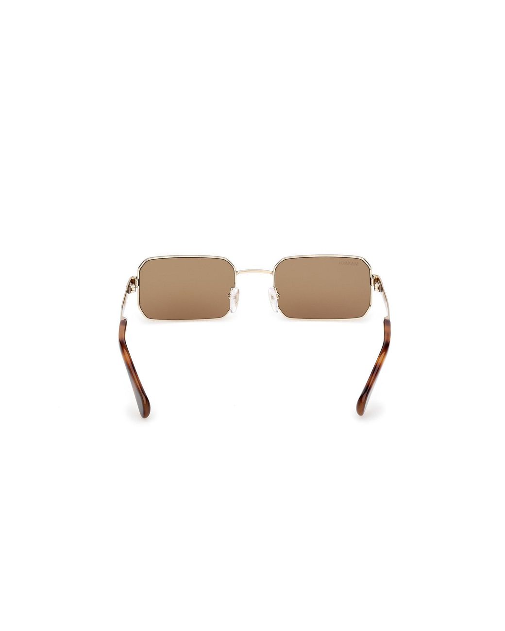 MAX&Co. Black Mo0140 32J Sunglasses Metal Roviex Squared Normal