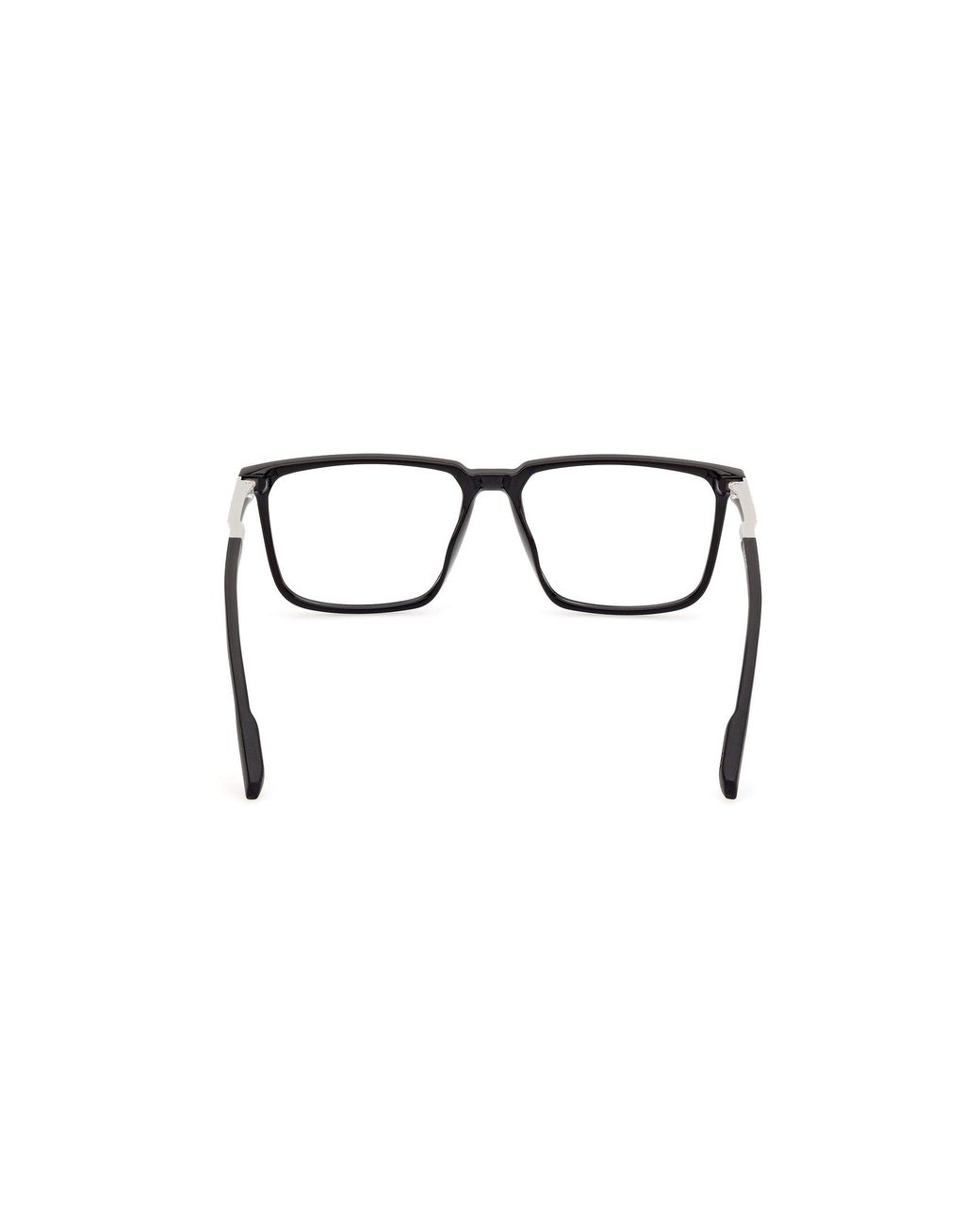 Adidas Originals Black Sp5071 001 Optical Frames Injected Geometric Normal for men