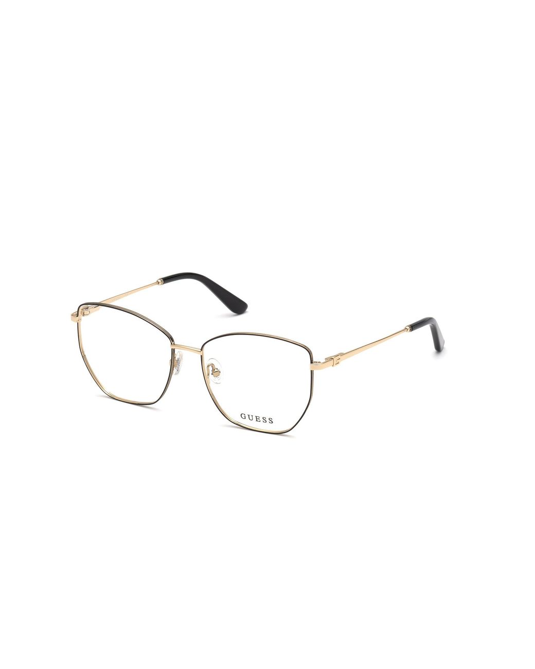 Guess Black Gu2825 001 Optical Frames Metal Squared Normal
