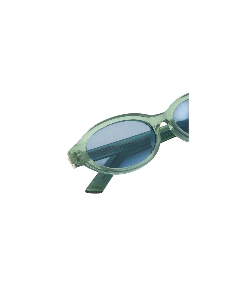 Retrosuperfuture Blue Os4 Parola Sage Sunglasses Acetate Light Geometric Normal
