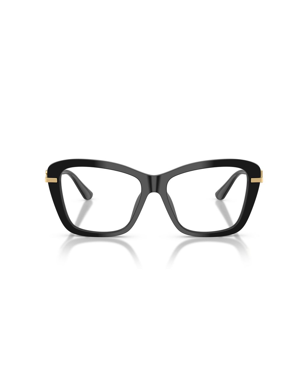 Dolce & Gabbana Black Dg3439 501 Optical Frames Acetate Transparent Squared Normal