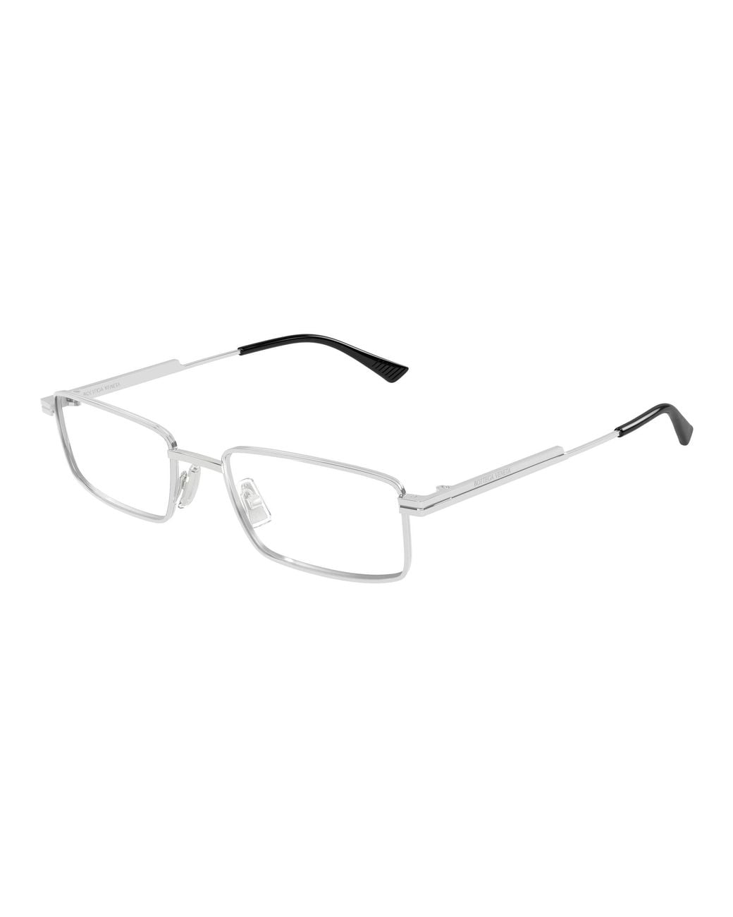 Bottega Veneta Black Bv1467O 004 Optical Frames Metal Transparent Squared