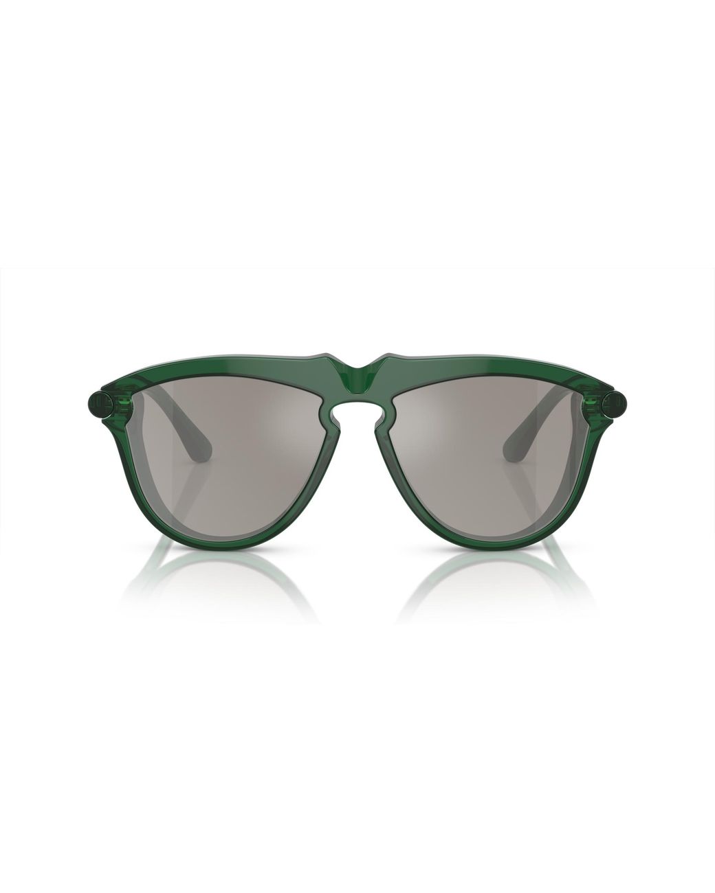 Burberry Green Be4417U 41046G Sunglasses Acetate Pilot Mirrored for men