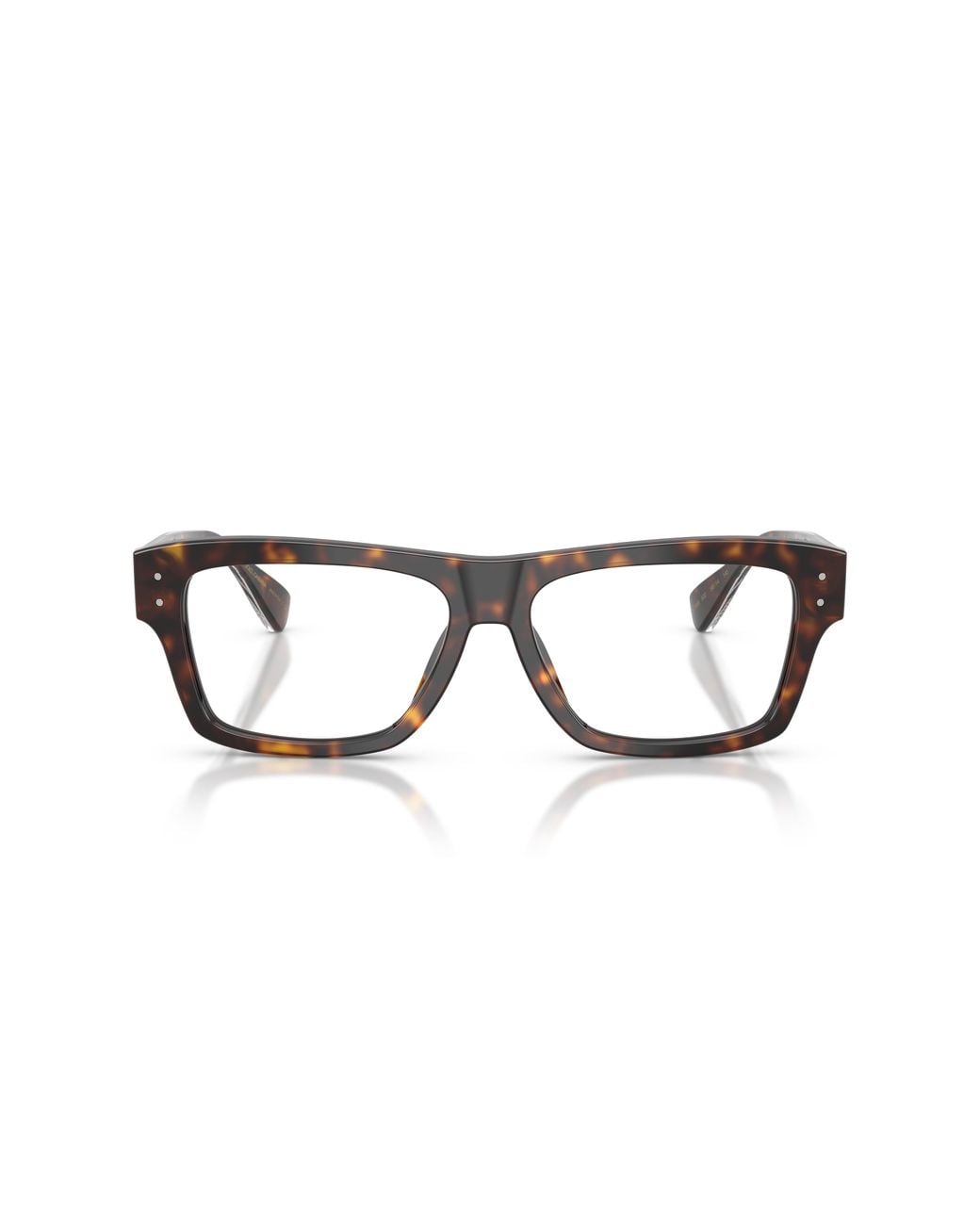 Dolce & Gabbana Black Dg3458 502 Optical Frames Acetate Transparent Squared Normal for men