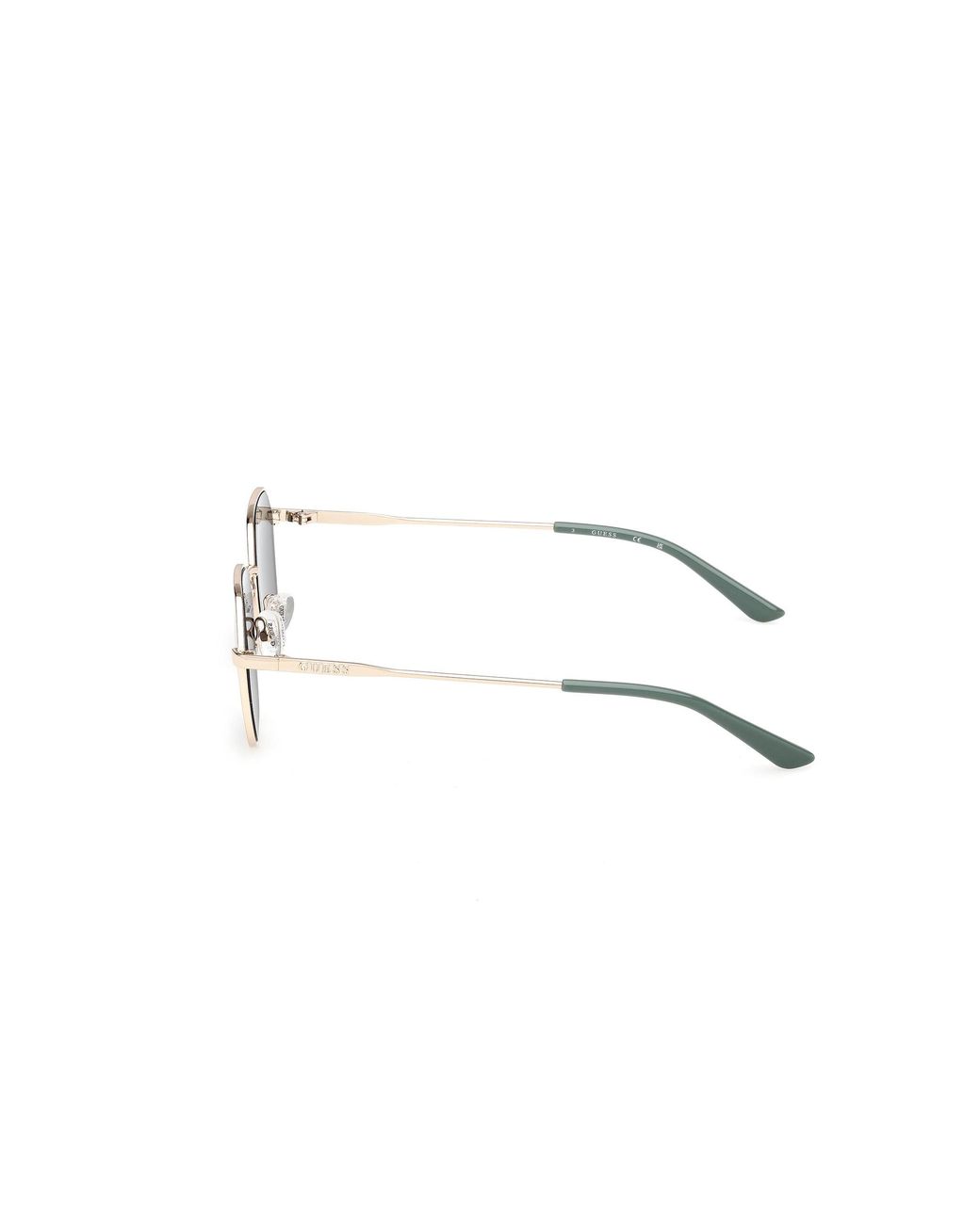 Guess Black Gu00238 32N Sunglasses Metal Geometric Normal