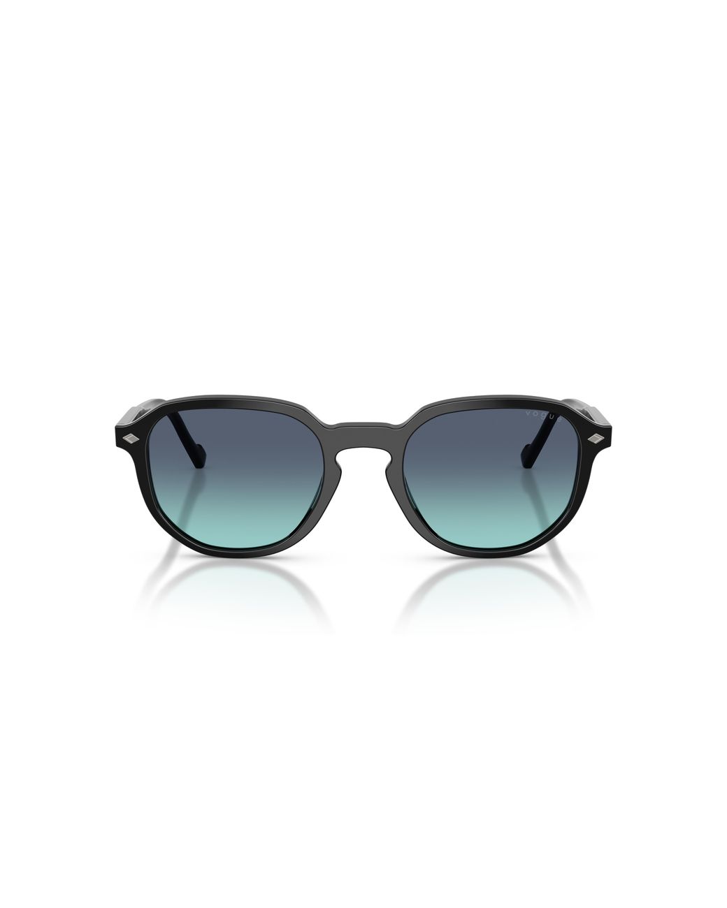 Vogue Eyewear Black Vo5707S W44/4S Sunglasses Acetate Geometric Normal Nuanced for men