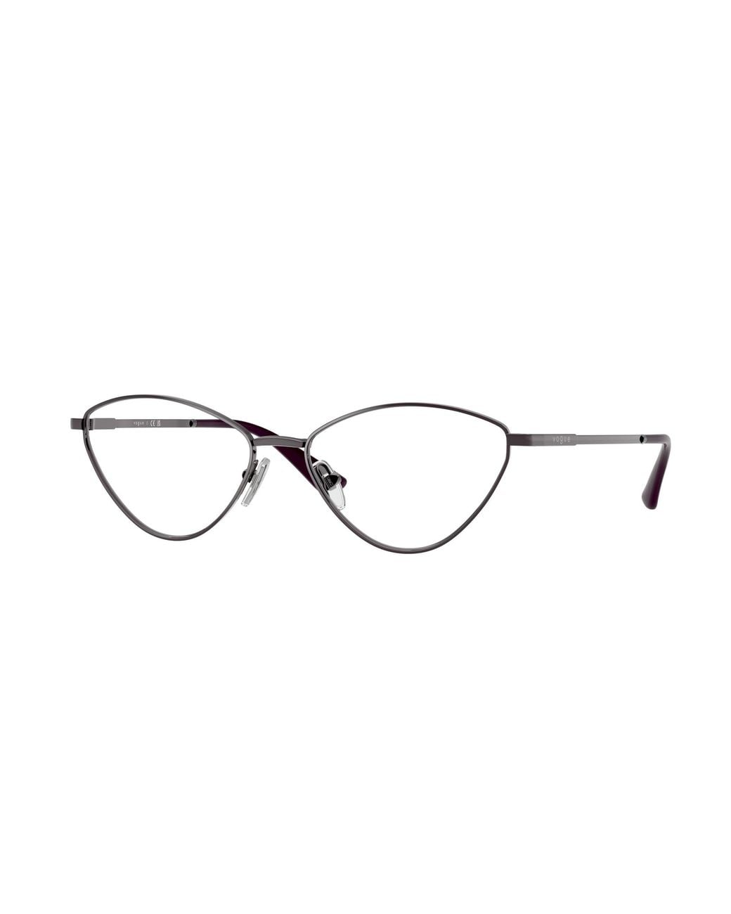 Vogue Eyewear Black Vo4325 5149 Optical Frames Metal Geometric Normal