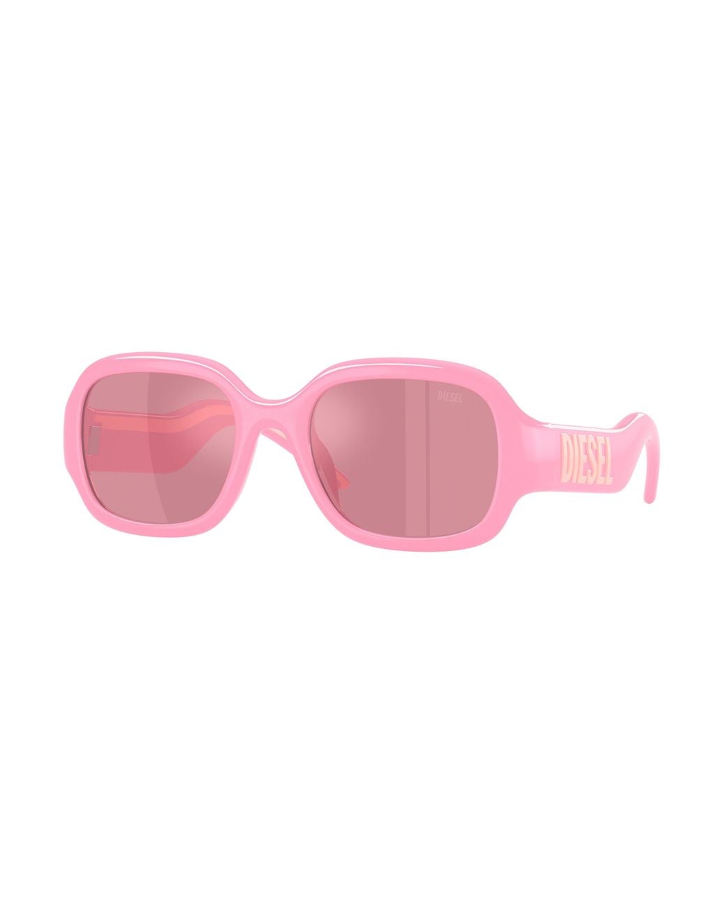 DIESEL Black Dl3023U 20559L Sunglasses Injected Pillow Mirror