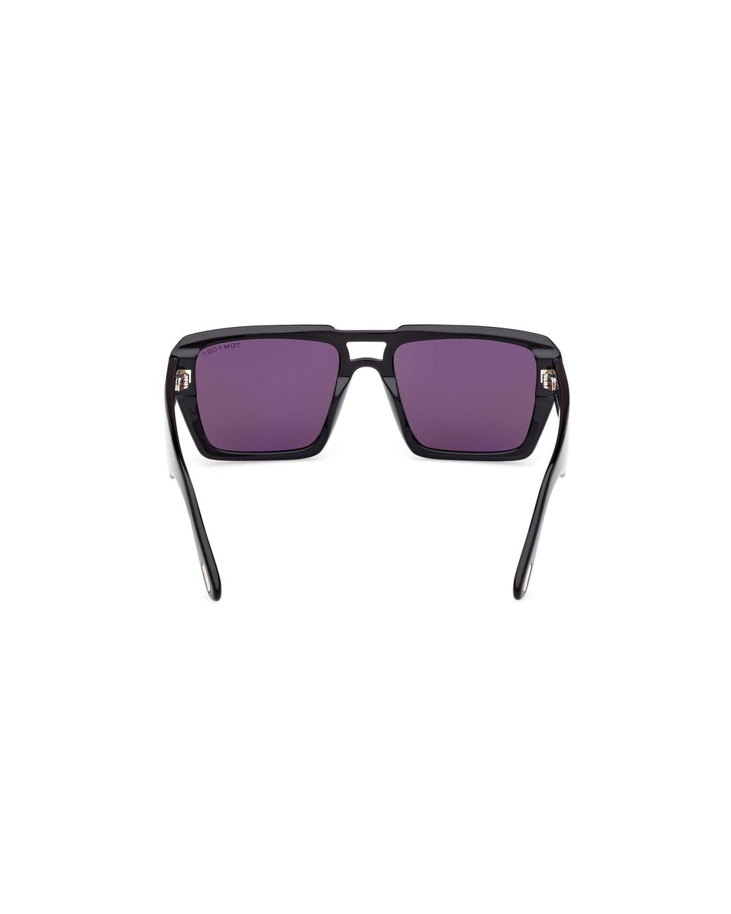 Tom Ford Black Ft1153 Redford 01A Sunglasses Acetate Smoke Squared Normal for men
