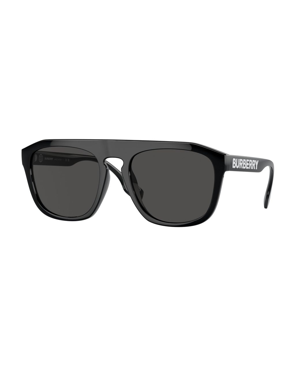 Burberry Black Be4396U Wren 300187 Sunglasses Injected Squared Normal for men