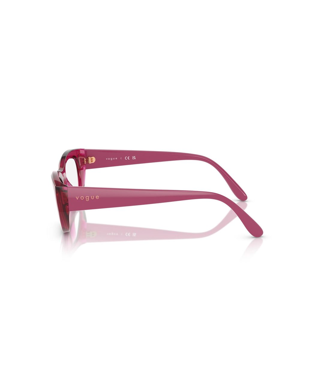 Vogue Eyewear Black Vo5615 2987 Optical Frames Nylon Cat Eye Normal