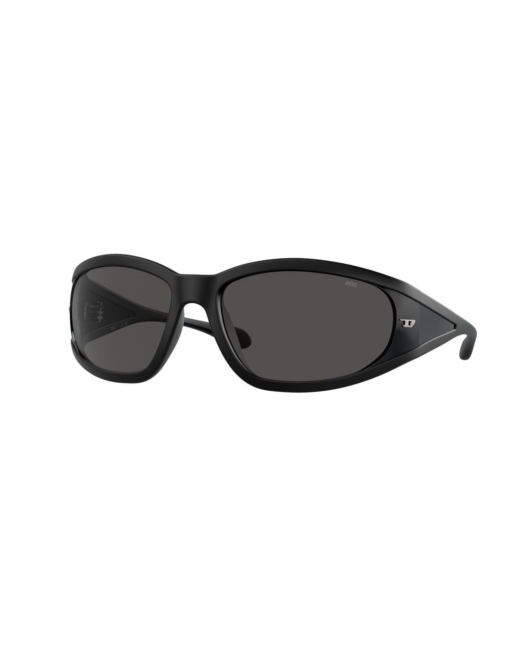 DIESEL Black Dl3002 501S87 Sunglasses Injected Pillow Normal