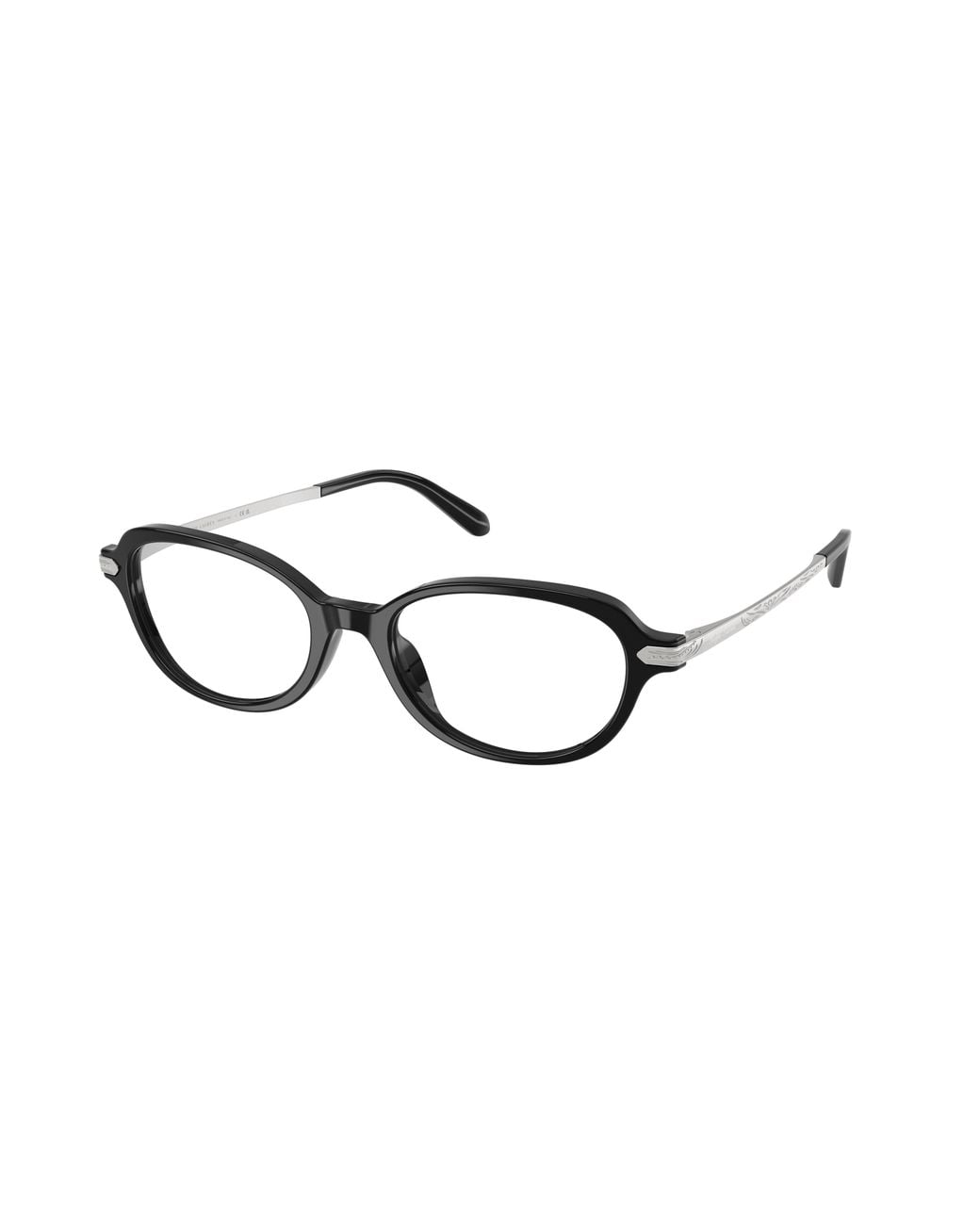 Ralph Lauren Black Rl6269U 5001 Optical Frames Acetate Transparent Round Normal