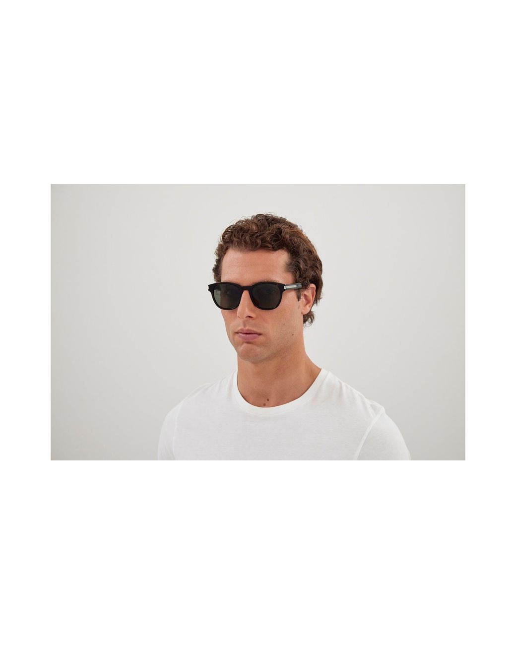 Saint Laurent Black Sl 620 002 Sunglasses Acetate Round Normal