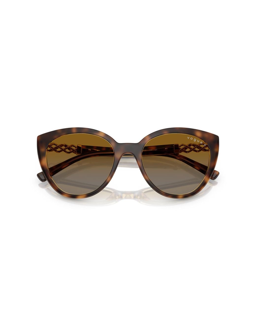 Vogue Eyewear Black Vo5634Sb 1508T5 Sunglasses Nylon Cat Eye Polarized Shaded