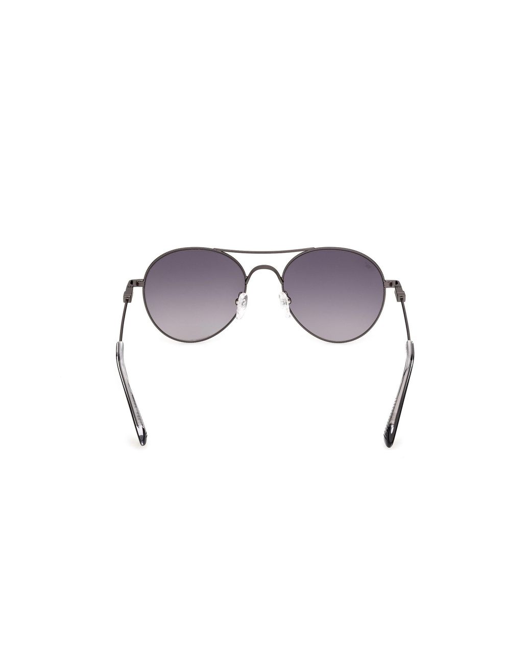 Web Black We0403 09B Sunglasses Metal Smoke Round Normal for men