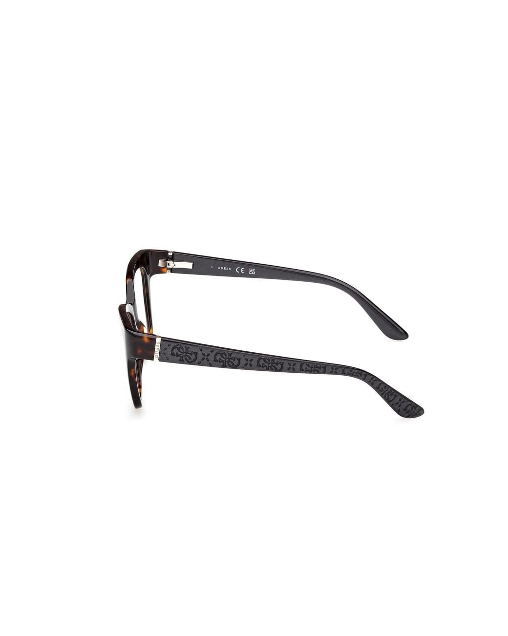 Guess Black Gu50233 052 Optical Frames Acetate Squared Normal