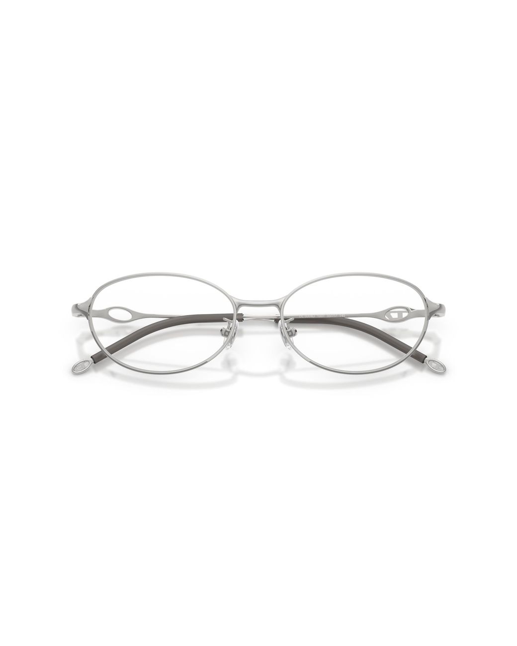 DIESEL Black Dl5004D 1001 Optical Frames Metal Round Normal